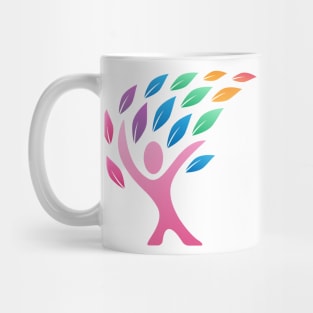 Rainbow Tree Mug